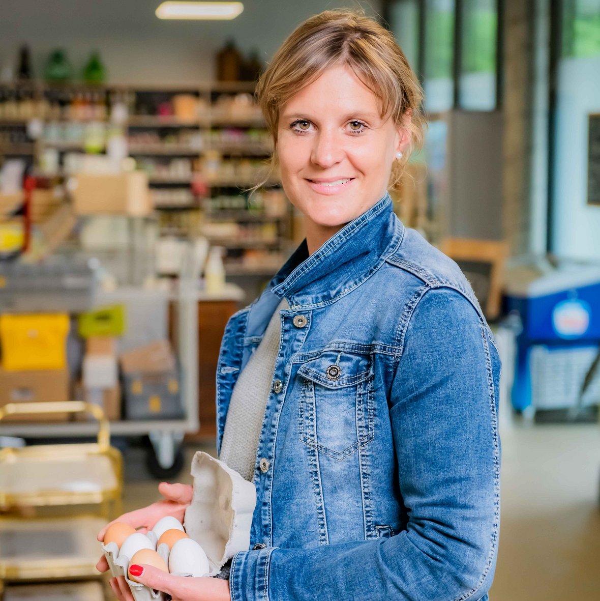 Portrait Brigitte Ruegsegger Dorfladen Frauenkappelen