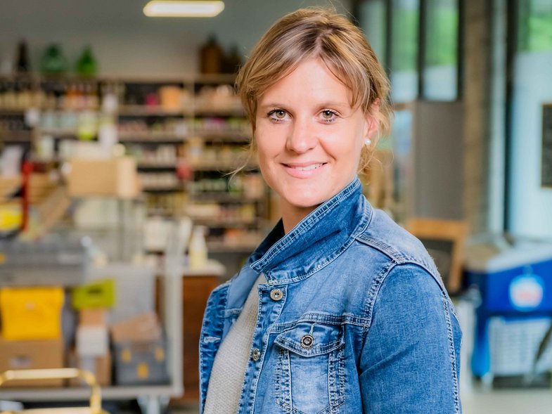 Portrait Brigitte Ruegsegger Dorfladen Frauenkappelen