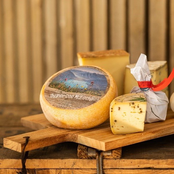 Käse aus der Region im Dorfladen Frauenkappelen