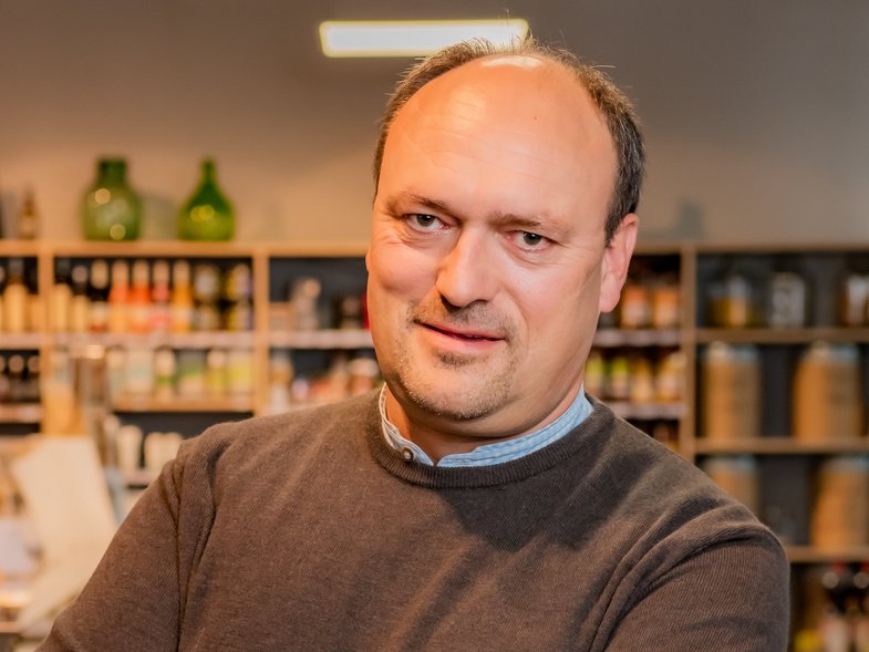 Portrait Werner Streit Dorfladen Frauenkappelen